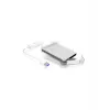 ICY BOX IB-AC703-U3 Carcasa HDD/SSD blanca 2,5