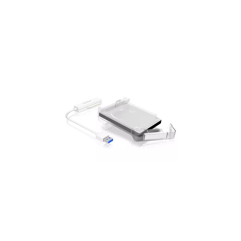 ICY BOX IB-AC703-U3 Carcasa HDD/SSD blanca 2,5