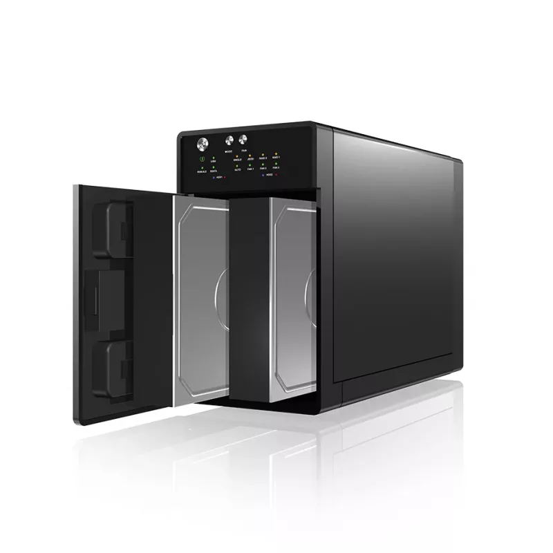 ICY BOX IB-RD3620SU3 Conjunto de discos 0 TB sobremesa negro