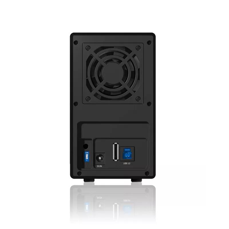ICY BOX IB-RD3620SU3 Conjunto de discos 0 TB sobremesa negro