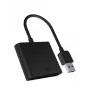 ICY BOX IB-CR301-U3 Lector de tarjetas USB 3.2 Gen 1 (3.1 Gen 1) negro