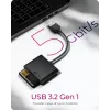 ICY BOX IB-CR301-U3 Lector de tarjetas USB 3.2 Gen 1 (3.1 Gen 1) negro