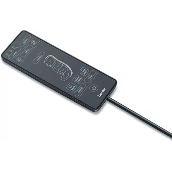 Cojín de asiento masajeador Beurer MG 254 — Aparato de masaje shiatsu para espalda y cuello, función de calor, negro, 5,4 kg