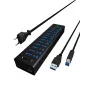 ICY BOX IB-AC6113 USB 3.2 Gen 1 (3.1 Gen 1) Type-B 5000 Mbit/s negro