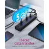 ICY BOX IB-AC6113 USB 3.2 Gen 1 (3.1 Gen 1) Type-B 5000 Mbit/s negro