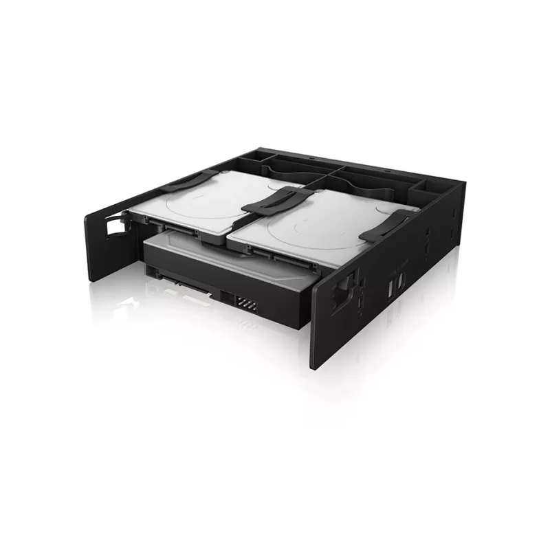 ICY BOX IB-5251, plástico, negro, China, 147 mm, 175 mm, 40 mm