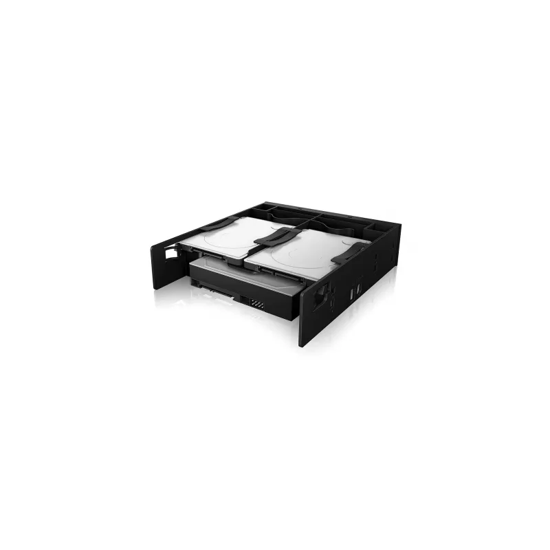 ICY BOX IB-5251, plástico, negro, China, 147 mm, 175 mm, 40 mm