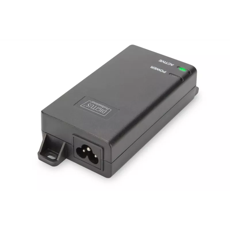 DIGITUS Inyector PoE+, 802.3at 10/100/1000 Mbps salida máx. 48V, 30W