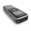 Philips DVT1250 Grabadora de voz memoria interna y tarjeta flash negra, gris