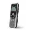 Philips DVT1250 Grabadora de voz memoria interna y tarjeta flash negra, gris