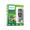 Philips DVT1250 Grabadora de voz memoria interna y tarjeta flash negra, gris