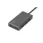 DIGITUS Hub USB 3.0, 4 puertos incl. fuente de alimentación 5V/2A carcasa de aluminio