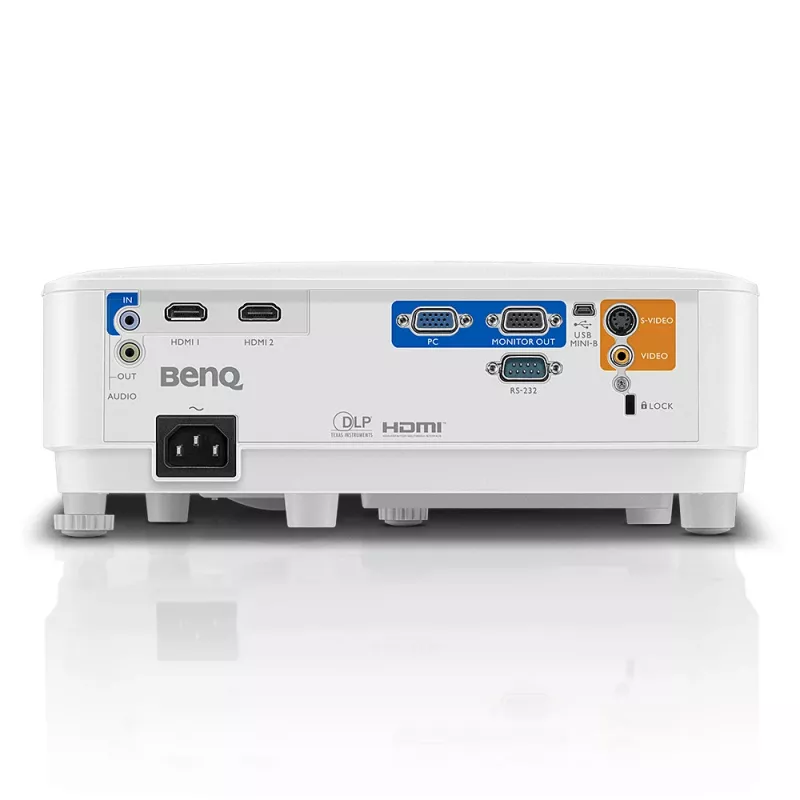 BenQ MW550 Proyector estándar 3500 lúmenes ANSI DLP WXGA (1280x800) blanco