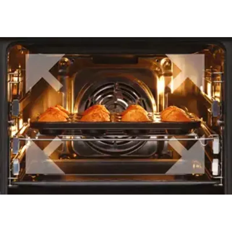 Cocina de gas independiente Amica 57GGH5.33HZpMs(W) blanca