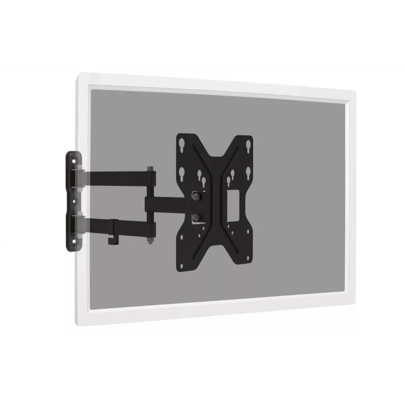 Soporte universal 3D DIGITUS para TV/monitor de hasta 107 cm (42 inch), inclinación 15°, giro 180°, carga máx. 30 kg, VESA máx. 200x200