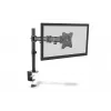 Soporte de pinza de mesa “DIGITUS” para un solo monitor, negro, giro 45°, inclinación 45°, rotación 360°, TFT de 15 inch - 27 inch, carga máx. 8 kg, VESA máx. 100x100