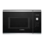 Microondas combinado Bosch Serie 6 BEL554MS0 — para empotrar, microondas 900 W, 25 L, grill de cuarzo, aire caliente, acero inoxidable