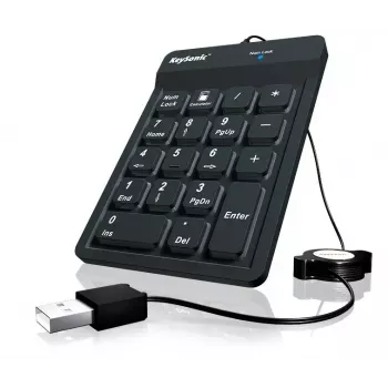 Teclado numérico KeySonic ACK-118BK universal USB negro