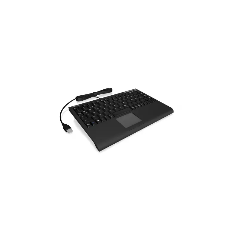 Teclado KeySonic ACK-540U+ (US) oficina USB QWERTY inglés de EE. UU. negro