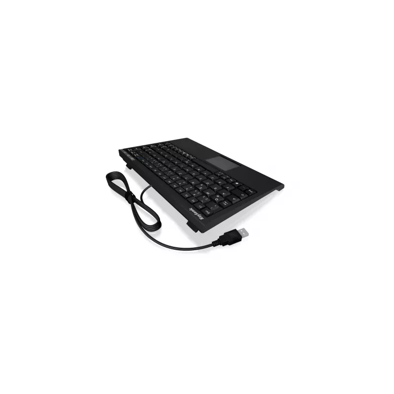 Teclado KeySonic ACK-540U+ (US) oficina USB QWERTY inglés de EE. UU. negro