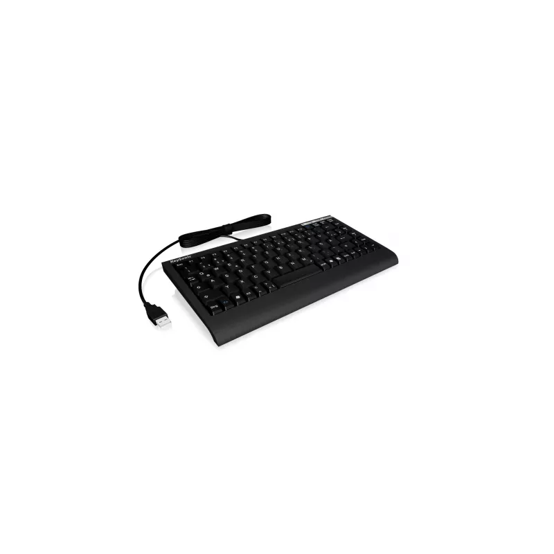 Teclado KeySonic ACK-595C+ (US) hogar USB QWERTY inglés de EE. UU. negro