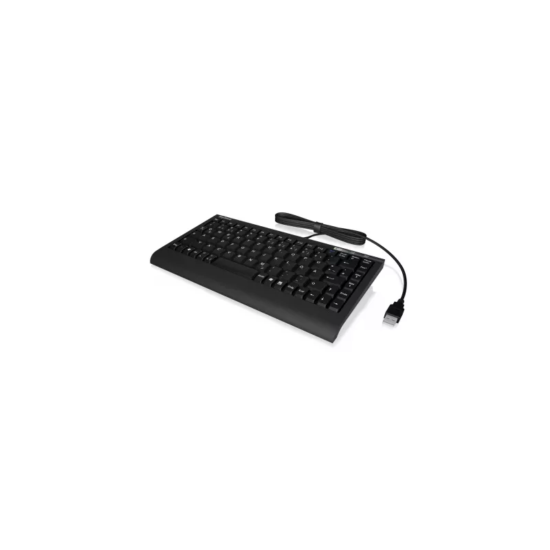 Teclado KeySonic ACK-595C+ (US) hogar USB QWERTY inglés de EE. UU. negro