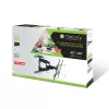 Soporte de pared Techly 40-80 ultra fino Full Motion para TV LCD negro