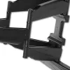 Soporte de pared Techly 40-80 ultra fino Full Motion para TV LCD negro