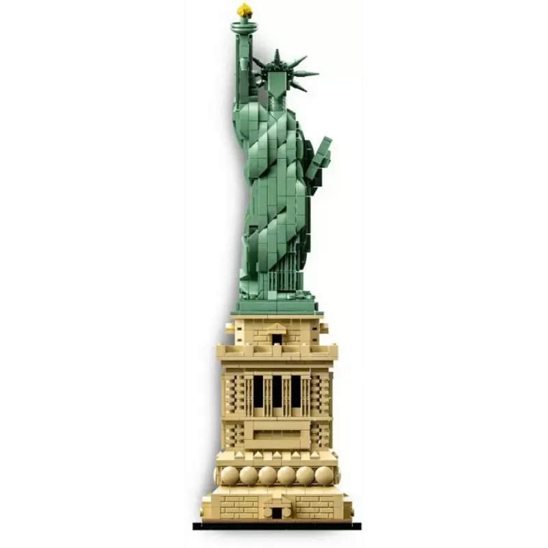 LEGO Architecture Estatua de la Libertad 21042 set de construcción — 1.685 piezas, modelo detallado de la Estatua de la Libertad