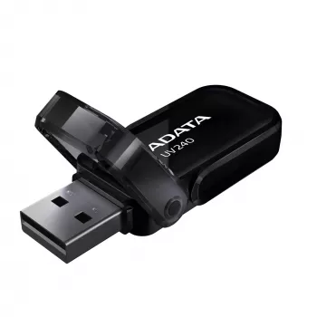 Memoria flash USB ADATA UV240 32 GB USB 2.0 Type-A, negra, diseño con tapa