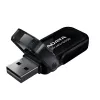 Memoria USB ADATA USB Type-A 2.0 64 GB UV240, negra, diseño con tapa