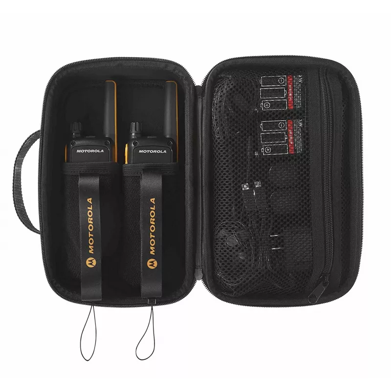 Motorola Talkabout T82 Extreme Twin Pack walkie-talkie 16 canales negro, naranja