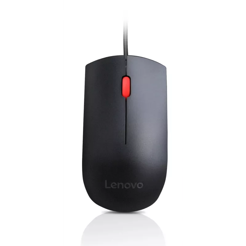 Ratón Lenovo 4Y50R20863 Office ambidiestro USB Type-A óptico 1600 DPI