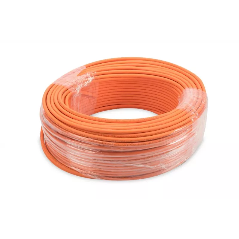 Cable de instalación DIGITUS - Cat 7 - S/FTP - AWG 23/1 - simplex - 100 m - naranja