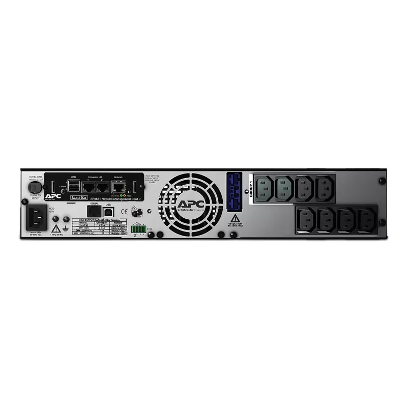 APC Smart-UPS X SMX750INC - 750VA, 8 salidas C13, USB, autonomía ampliable, NMC