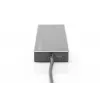 Hub USB 3.0 DIGITUS, 7 puertos incl. fuente de alimentación 5V/3,5A, carcasa de aluminio