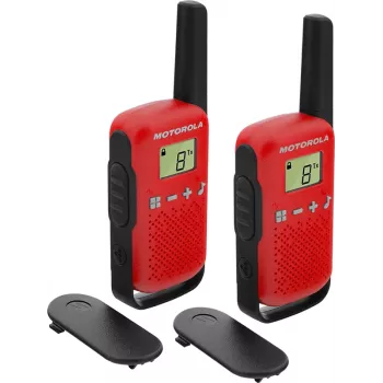 Walkie-talkie Motorola TALKABOUT T42 16 canales negro, rojo