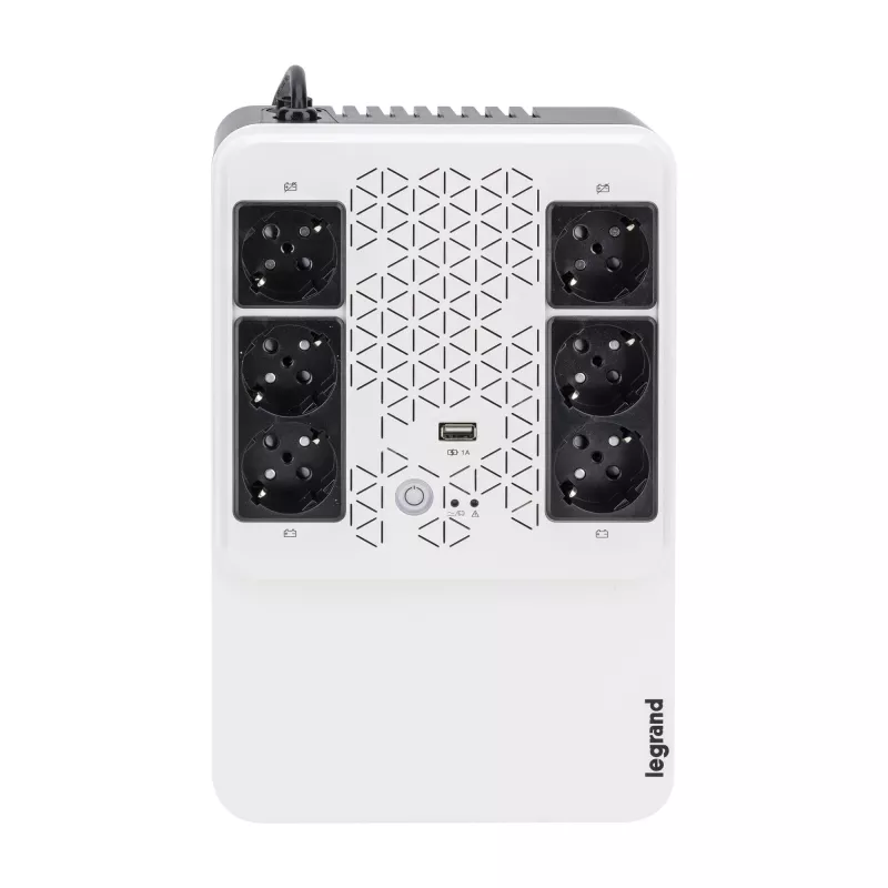 Legrand Keor ASI MULTIPLUG 600 FR sistema de alimentación ininterrumpida (SAI) line-interactive 0,6 kVA 360 W 6 tomas AC