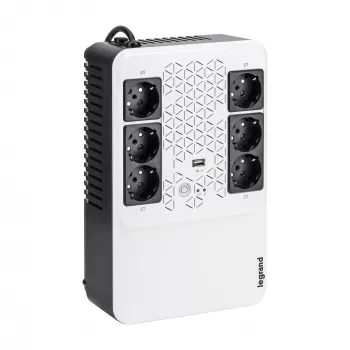 SAI Legrand Keor ASI MULTIPLUG 800 FR (sistema de alimentación ininterrumpida) line-interactive 0,8 kVA 480 W 6 tomas AC
