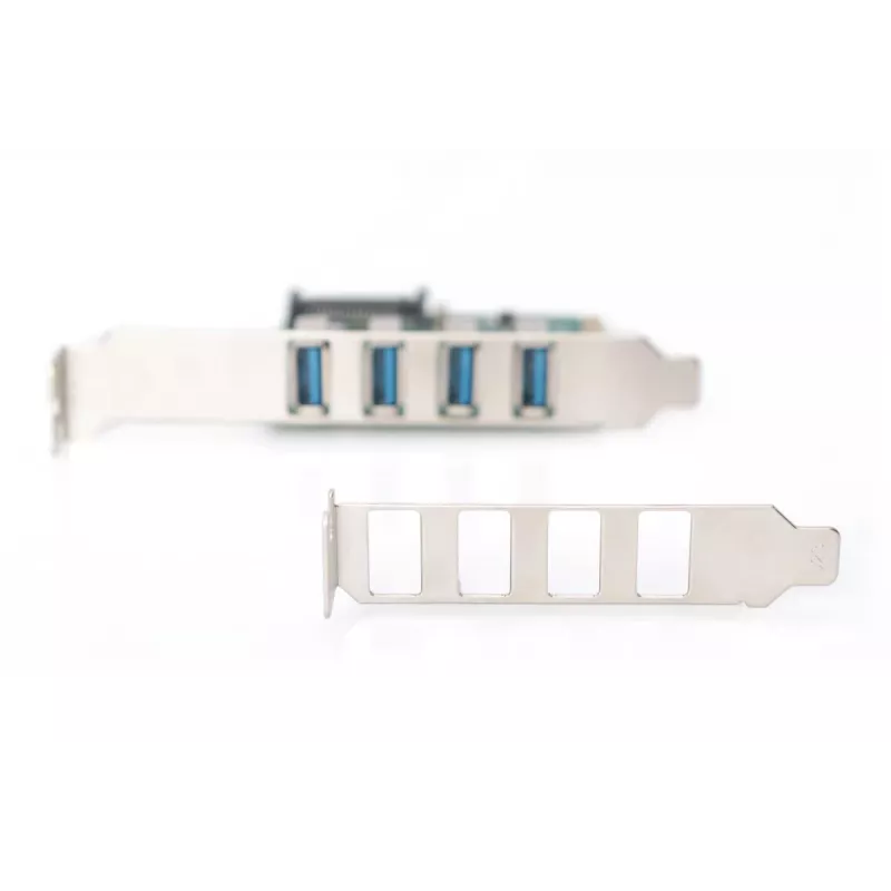 Tarjeta de expansión PCI-Express DIGITUS USB 3.0, 4 puertos, 4 puertos A/H externos, chipset VL805
