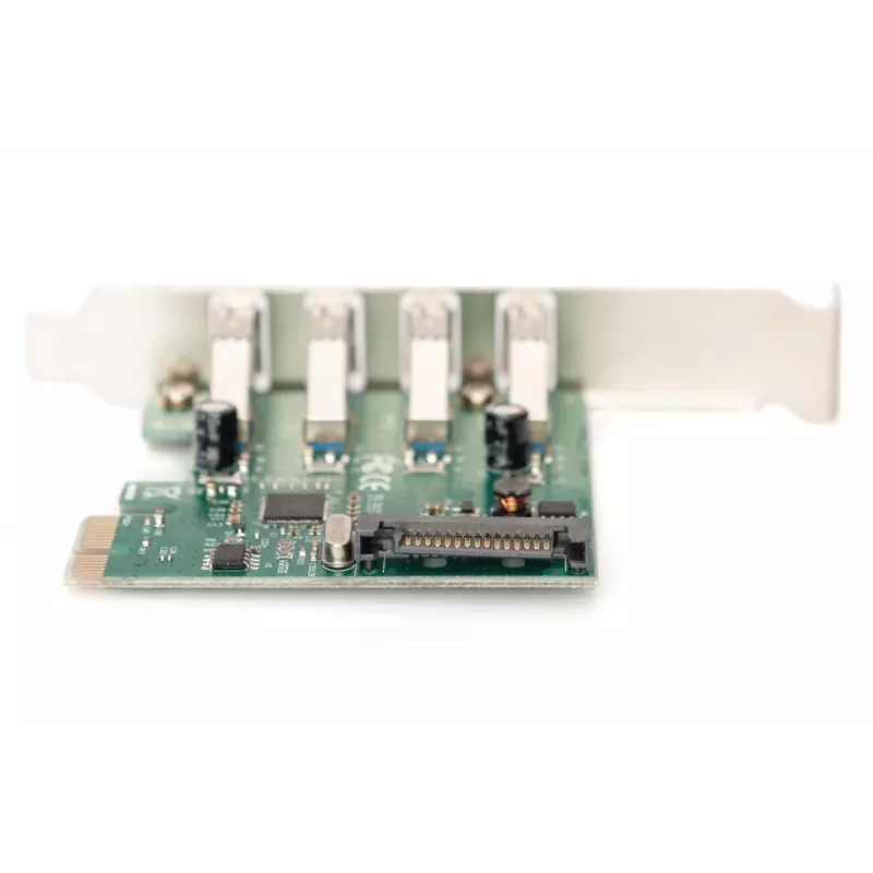 Tarjeta de expansión PCI-Express DIGITUS USB 3.0, 4 puertos, 4 puertos A/H externos, chipset VL805