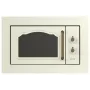 Microondas Gorenje BM235CLI, marfil, microondas combinado, sobre encimera, 23 l, 800 W