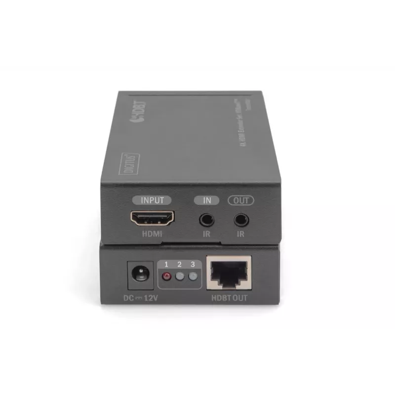 Set extensor HDMI 4K DIGITUS, HDBaseT 70 m por cable de red (Cat 5E, 6, 7) UHD 4K2K/30 Hz