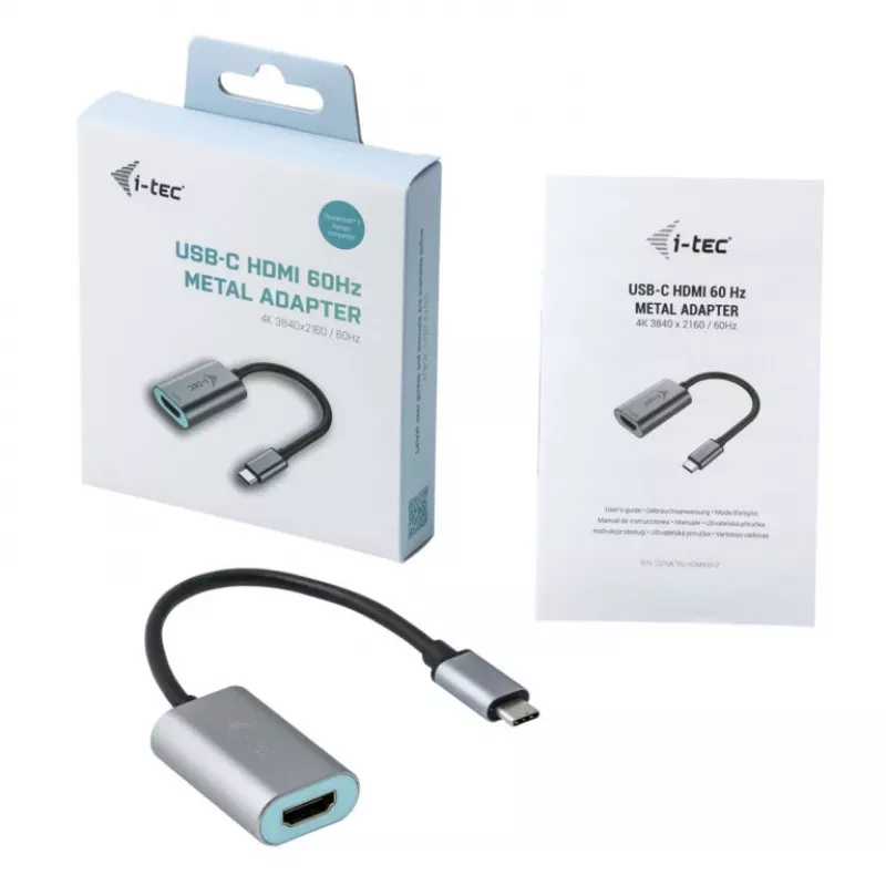 Adaptador i-tec Metal USB-C HDMI 4K/60 Hz