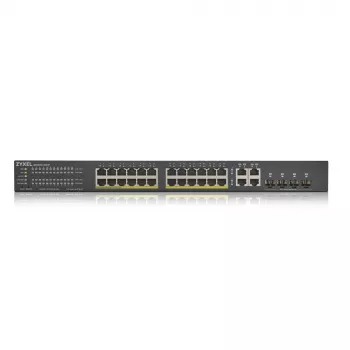 Zyxel GS1920-24HPV2 Managed Gigabit Ethernet (10/100/1000) Power over Ethernet (PoE) negro