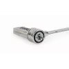 Gembird LK-CL-01 cable de seguridad para portátil con combinación de 4 dígitos, 1,8 m