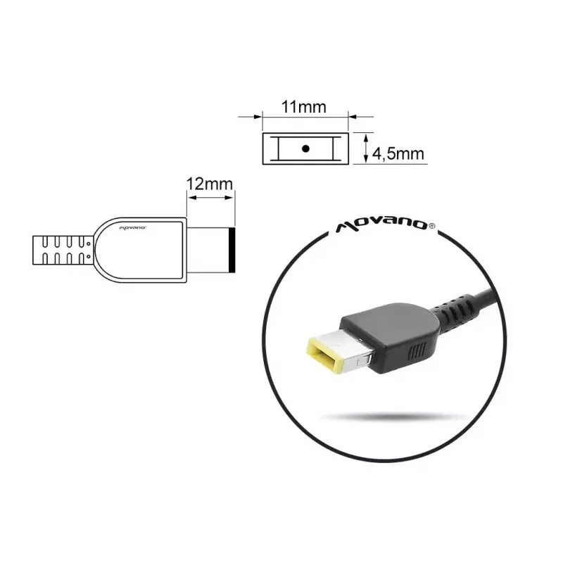 Fuente de alimentación MITSU para Lenovo 20V 4,5A modelo 5ZM041