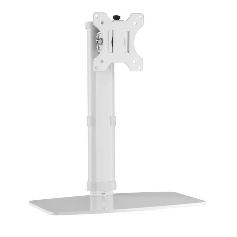 Soporte / pie para monitor Techly ICA-LCD 260 68,6 cm (27 pulgadas) escritorio blanco