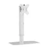 Soporte / pie para monitor Techly ICA-LCD 260 68,6 cm (27 pulgadas) escritorio blanco
