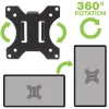 Techly ICALCD100BK soporte de mesa negro